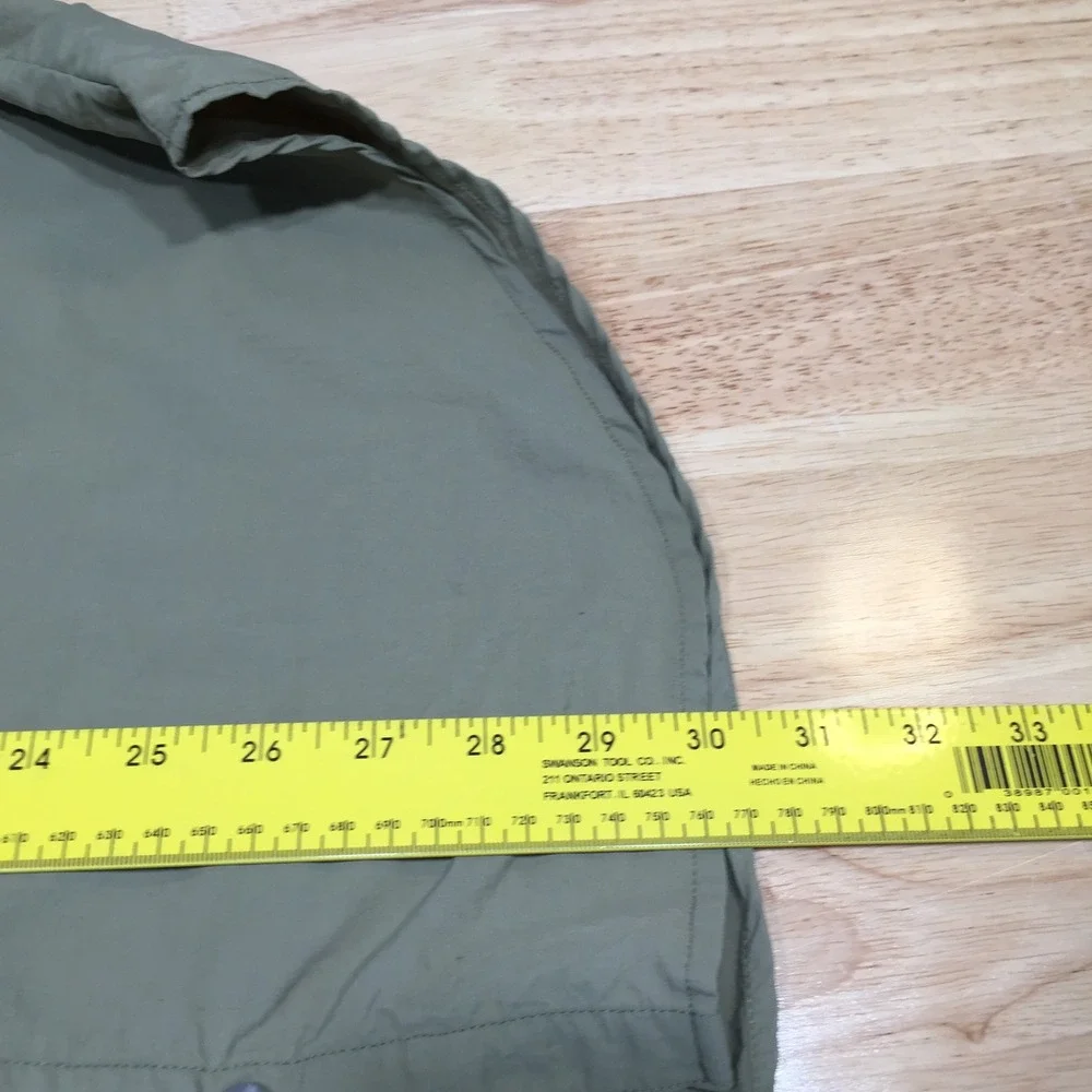 Little Donkey Andy Mens Power Dry Fishing Shirt Tan Khaki Vented Hiking Large